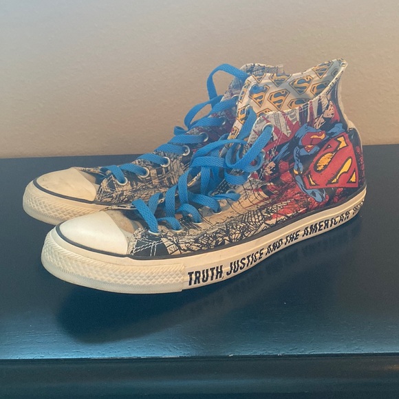 Superman Converse Sneakers
